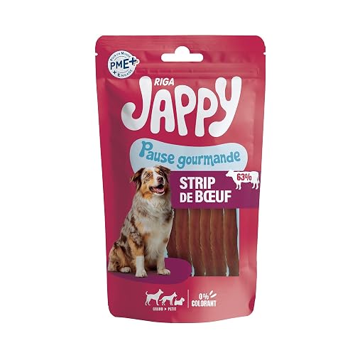 Riga Jappy Strip de Carne - Dulce Perro - Rico en Carne
