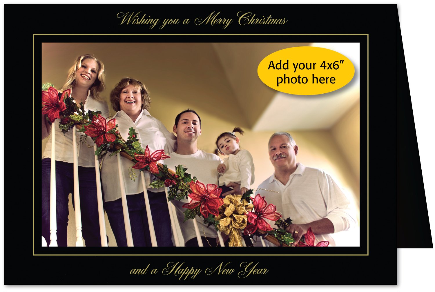 Photographers Edge Photo Insert Card Premium Black Linen Wishing You |  Desertcart Seychelles, image size:1500x1007