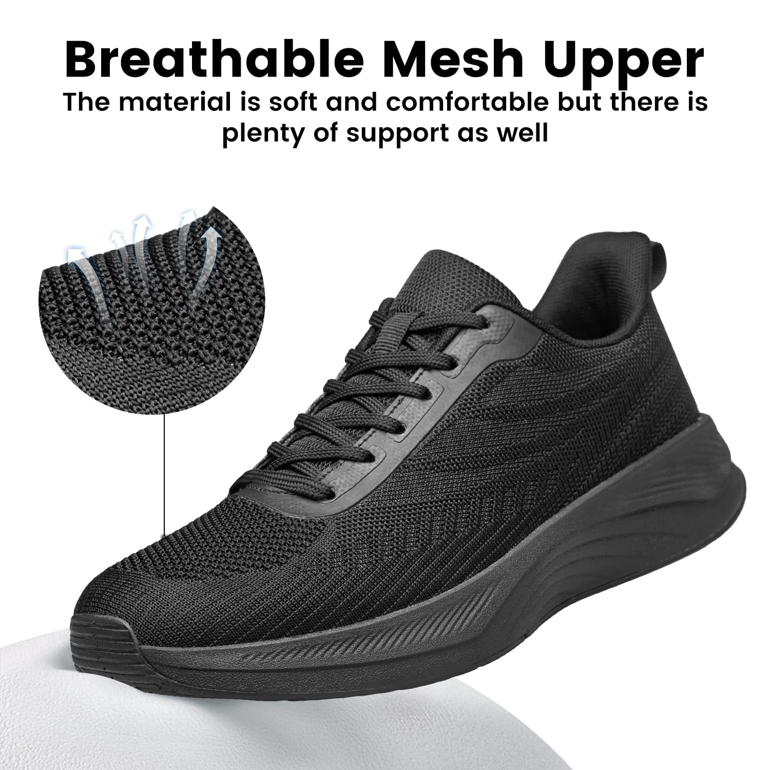 Raoendis Mens Trainers Walking Running Shoes Fashion Tennis Sport Shoes Athletic Breathable Comfortable Lightweight Sneakers for Outdoor Fitness Jogging