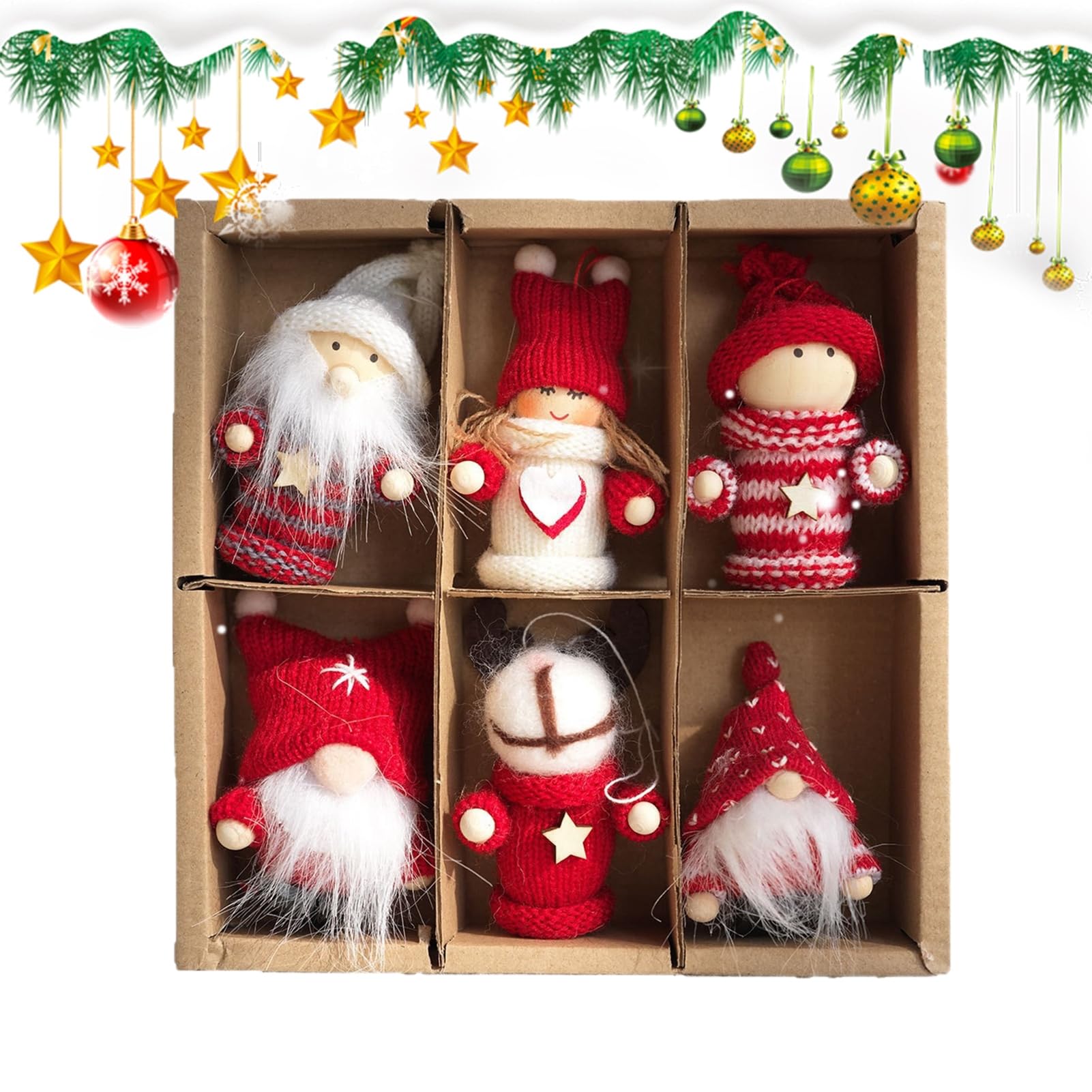 Ornements en peluche sapin de Noël, la jolie breloque des fêtes en famille