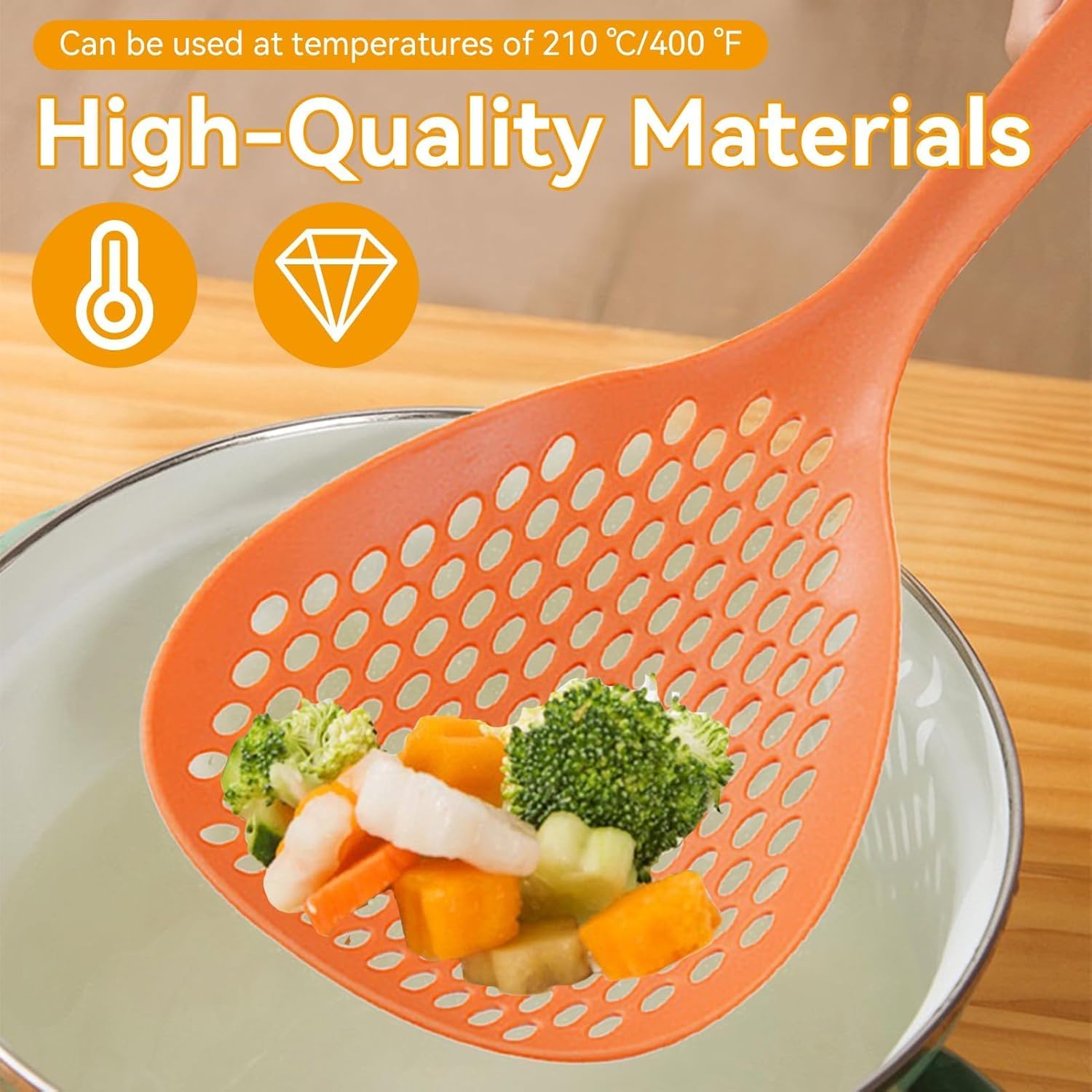 Passoire De Cuisine Réutilisable En Acier Inoxydable - Filtration Rapide - Pour Salle à Manger - Pour Raviolis - Accessoires Pour La Maison