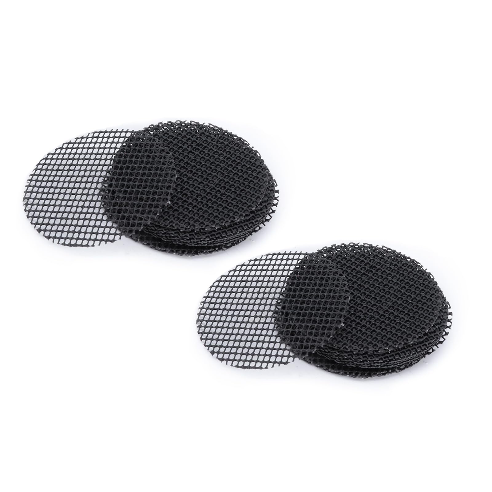 staol 50Pcs/set Flower Pots Hole Mesh Pad Bottom Grids Mat Drainage Mesh Hole Screens Bonsais Pots Gaskets Round Pads Plant Pots Hole Mesh Pads