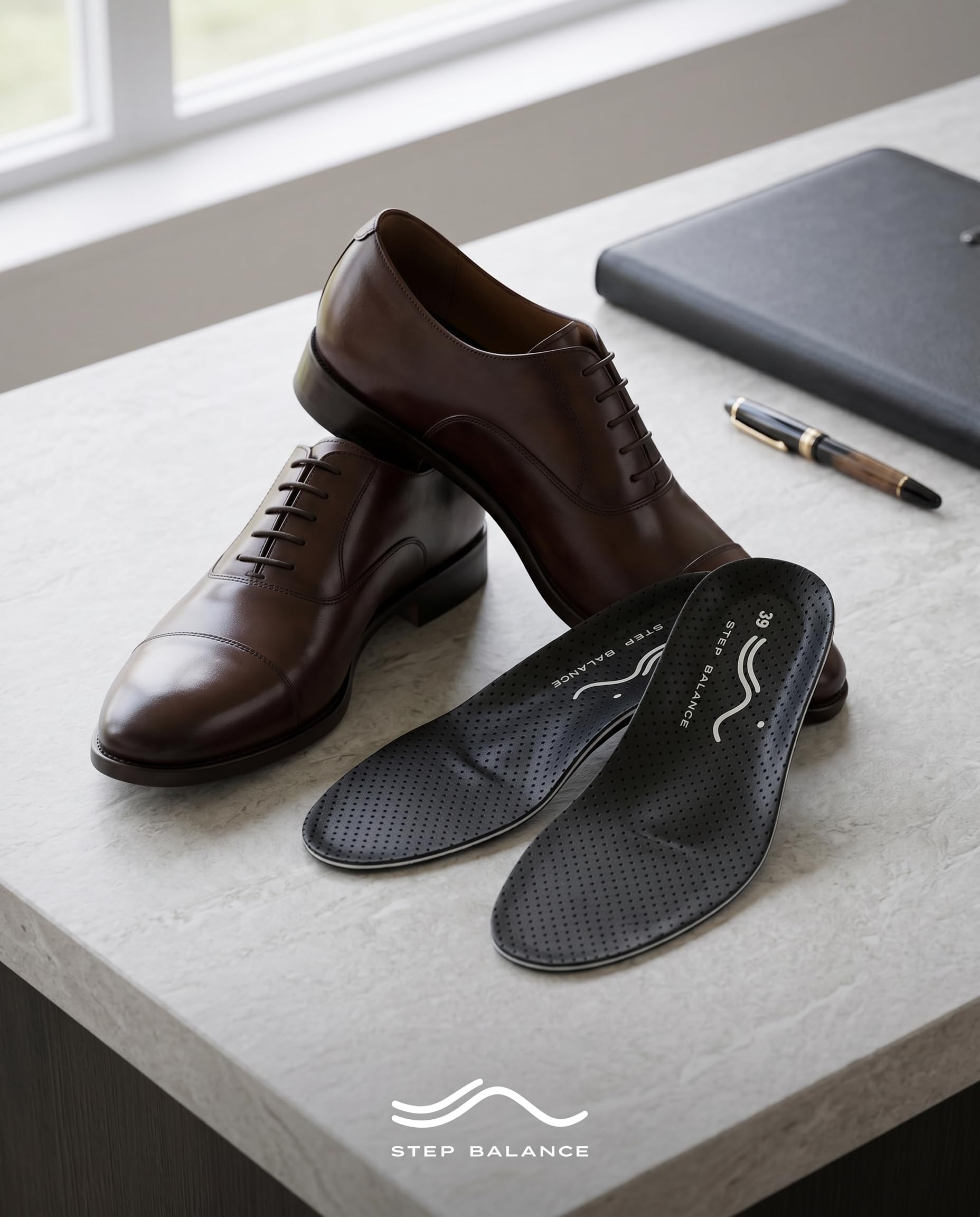 Solette Sottili 3 mm per Scarpe Eleganti, EU 43
