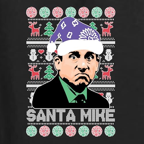 Miniatura 2 de Wild Bobby Santa Mike Michael Scott The Office Ugly Christmas Sweater Unisex Crewneck Graphic Sweatshirt