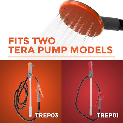 Miniatura 4 de TERA PUMP TREP03-SH Boquilla de pulverización de repuesto para bomba de transferencia de líquidos multiusos TREP03  TREP01