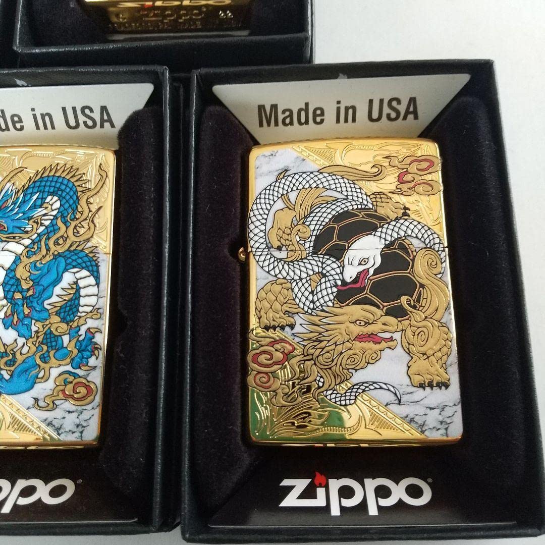 ZIPPO 白虎.鳳凰.青龍.麒麟.白蛇.亀セット 送料無料