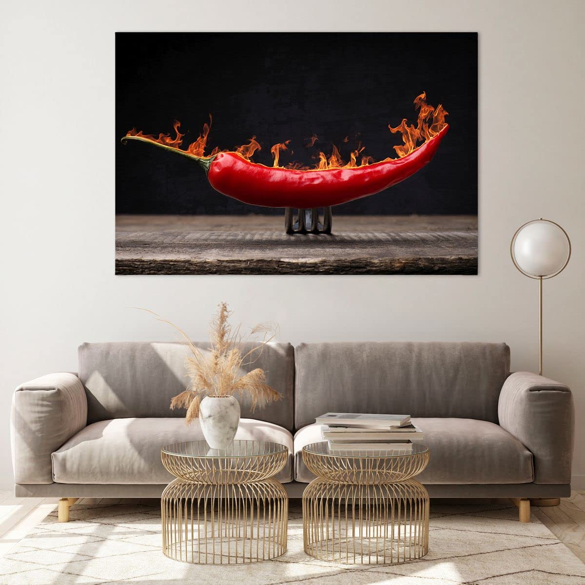 Moderne Impression Sur Verre 160x50cm Image Tableau En Verre Decoration Murale Eau Fruits Frais Nourriture Grand XXL Tableaux Decoratifs Muraux Chambre Panoramique Deco Cadre Salon Art GAB160x50-2675