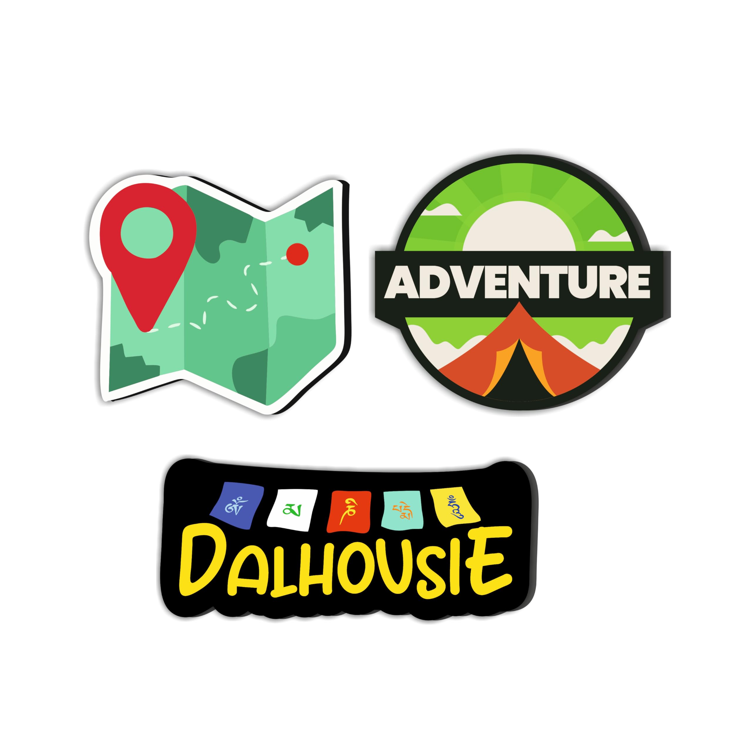 India Fridge Magnets - Set of 3 | Travel Decor -12 India Fridge Magnets - Set of 3 | Travel Decor -12
