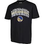 Ultra Game NBA Official Mens Super Soft Supreme T-Shirt - Unisex, Golden State Warriors, Black, Medium