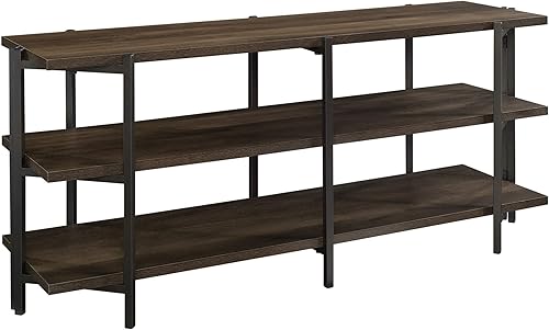 Sauder North Avenue Credenza, para televisores de hasta 54", acabado de roble ahumado
