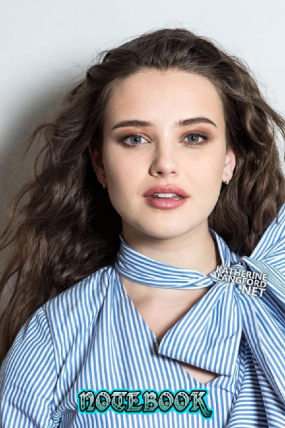 Notebook : Katherine Langford Blank Lined Weekly Planner Notebook to Write Down Things, Thankgiving Notebook , Take Notes #192