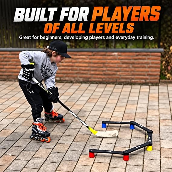 Potent Digital Stickhandling Trainer 2.0 App-Enabled Hockey Training Aid
