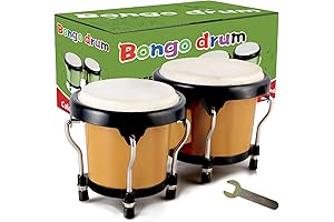 EastRock Bongo Drums for Kids and Adults - Perfect for Beginners