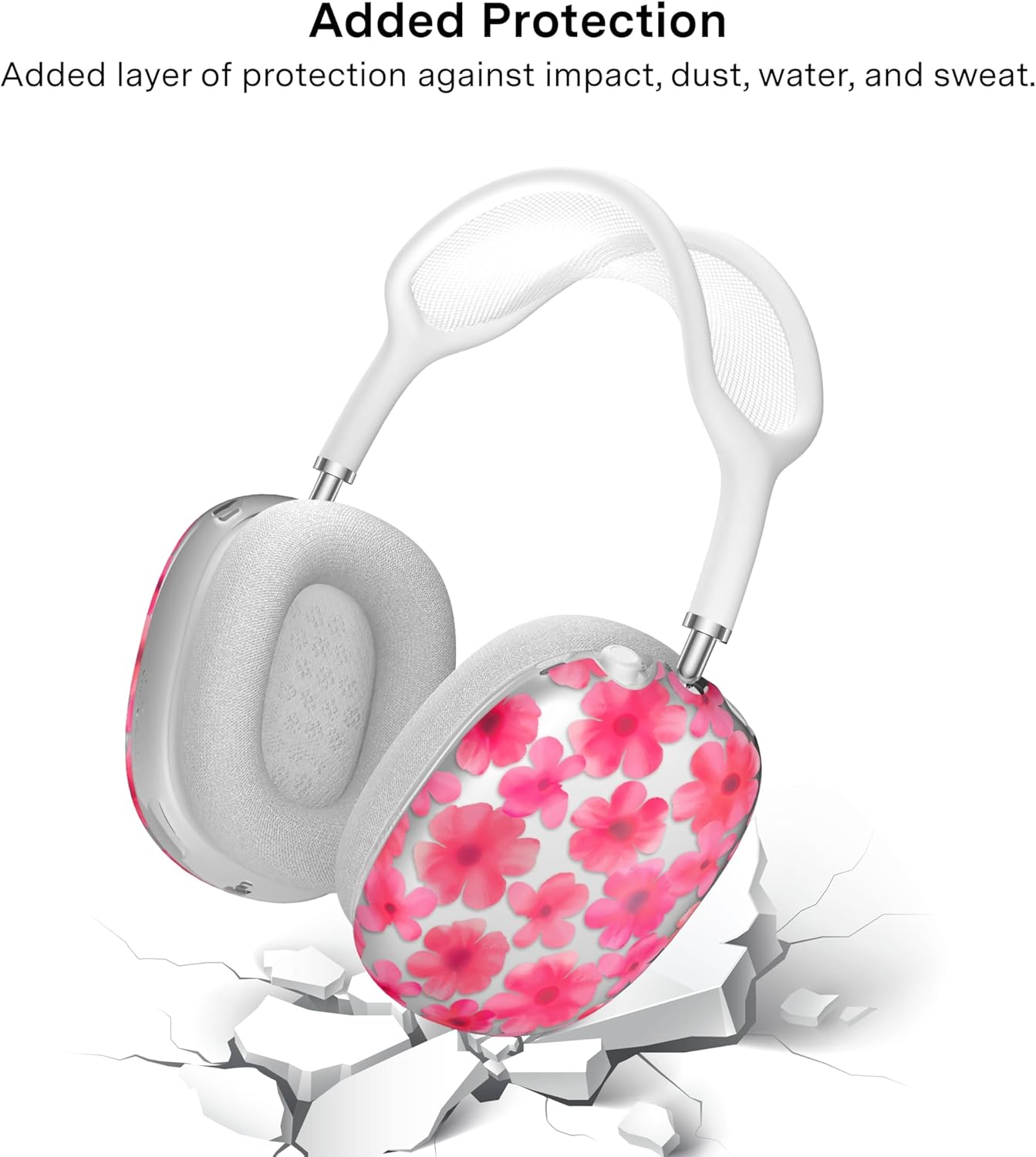 VELVET CAVIAR Case Cover for AirPods Max Headphones | Cute Protective Design (Cherry Blossom)