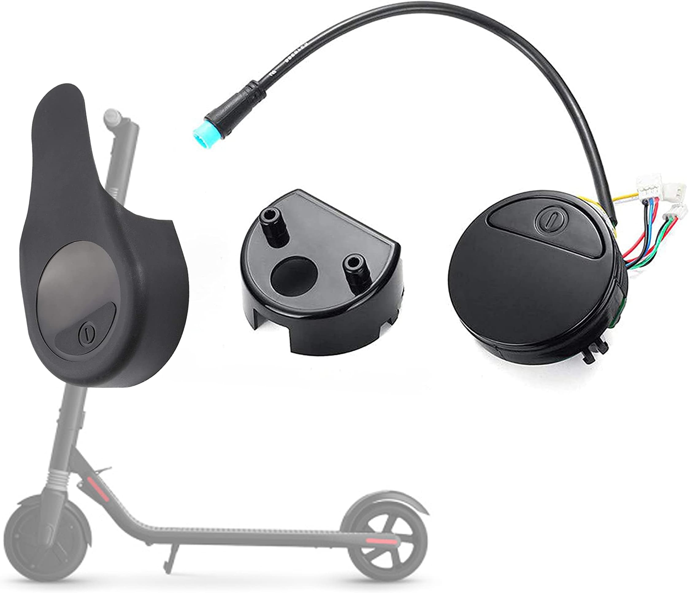 Original Control Board Replacement for Segway Ninebot ES1 ES2 ES4 Electric Scooter Mother PCB Controller Assembly Electric Kickscooter Motherboard Kit, 2.0 Upgrade Version