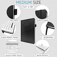 Vista 2 de KUMEER Registro de cheques - Registros de cheques elegantes para chequera personal con registros de cheques y transacciones, registro de chequera