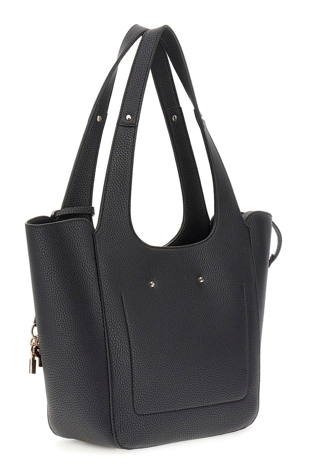 GUESS bolso de hombro bolso shopper Calista 2 in 1 Tote Black negro