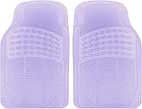 Vista 17 de CARBELLA - Juego de 4 alfombrillas de piso de goma rosa para automóvil - Accesorios rosa universales para ajustarse a todo tipo de clima