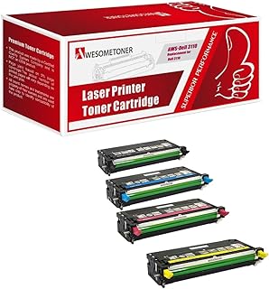 Compatible Black / Cyan / Magenta / Yellow Dell Multi-pack Cartridges for Dell 3110, Dell 3110CN, Dell 3115, Dell 3115CN
