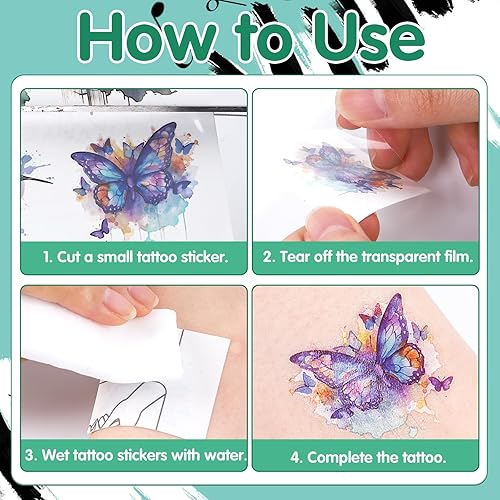 Miniatura 3 de Tatuajes temporales de cinta de casete  Más de 200 reproductores de casete retro para decoración de fiesta, suministros de recuerdos de radio, caja