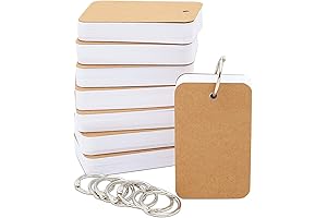 Juvale Blank Word Cards Flash Cards for Studying