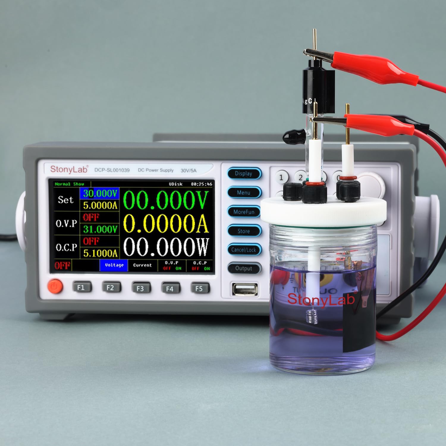 stonylab Platynowa elektroda pierścieniowa, 0,5 x 150 mm, 99,99% czystości, testowana przez GDMS, do elektrochemii