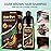 Fvquhvo Natural Instant 3 in 1 Hair Color Dye Shampoo for Gray Hair - Men & Women, Long Lasting Dark Brown