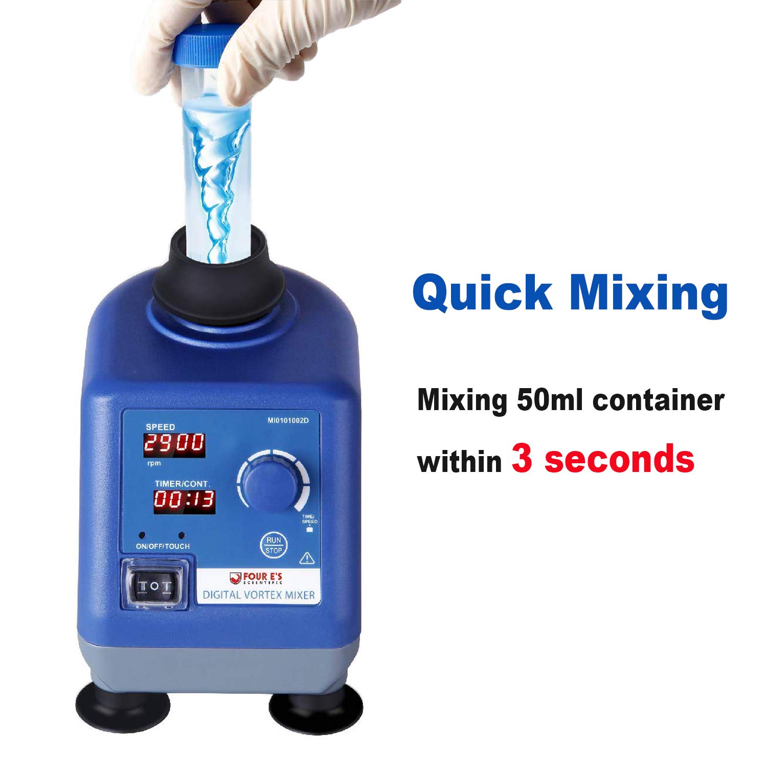 Buy Four E's Scientific LED Digital Vortex Mixer Speed 03000rpm