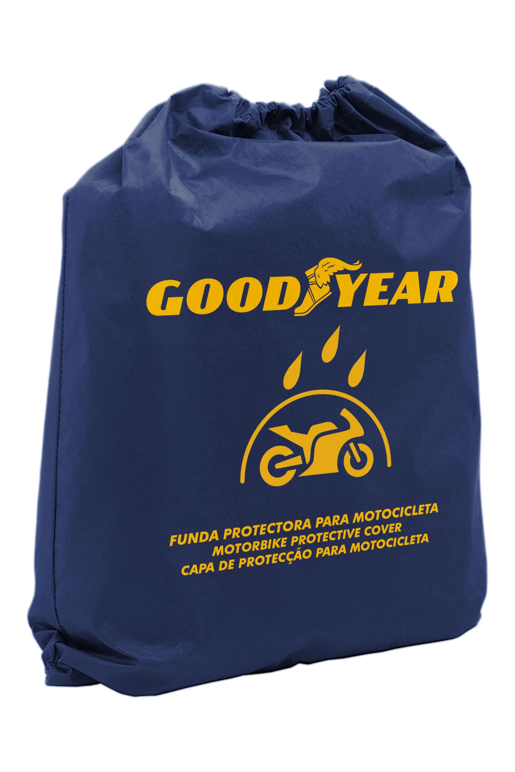 Goodyear GOD7023 Pokrowiec na motocykl wodoszczelny z opakowaniem do przechowywania Niebieski