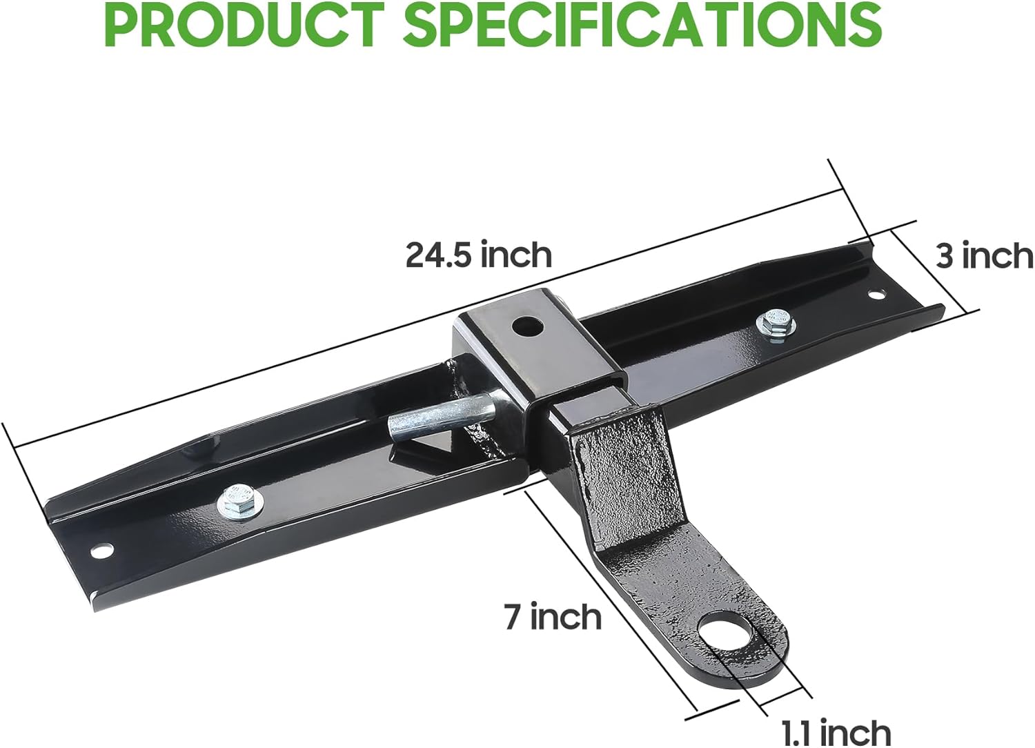 10L0L Golf Cart Trailer Hitch for EZGO TXT 1995-2013