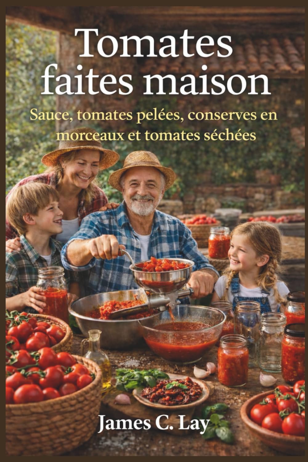 Tomates faites maison: Sauce, tomates pelées, conserves en morceaux et tomates séchées,