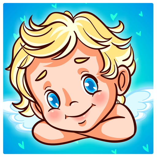 Libro da colorare di angelo