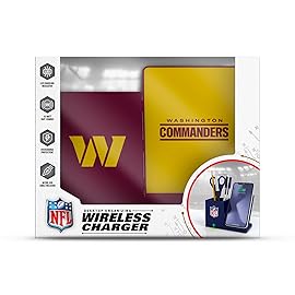 SOAR NFL Wireless Charger and Desktop Organizer, Washington Commanders