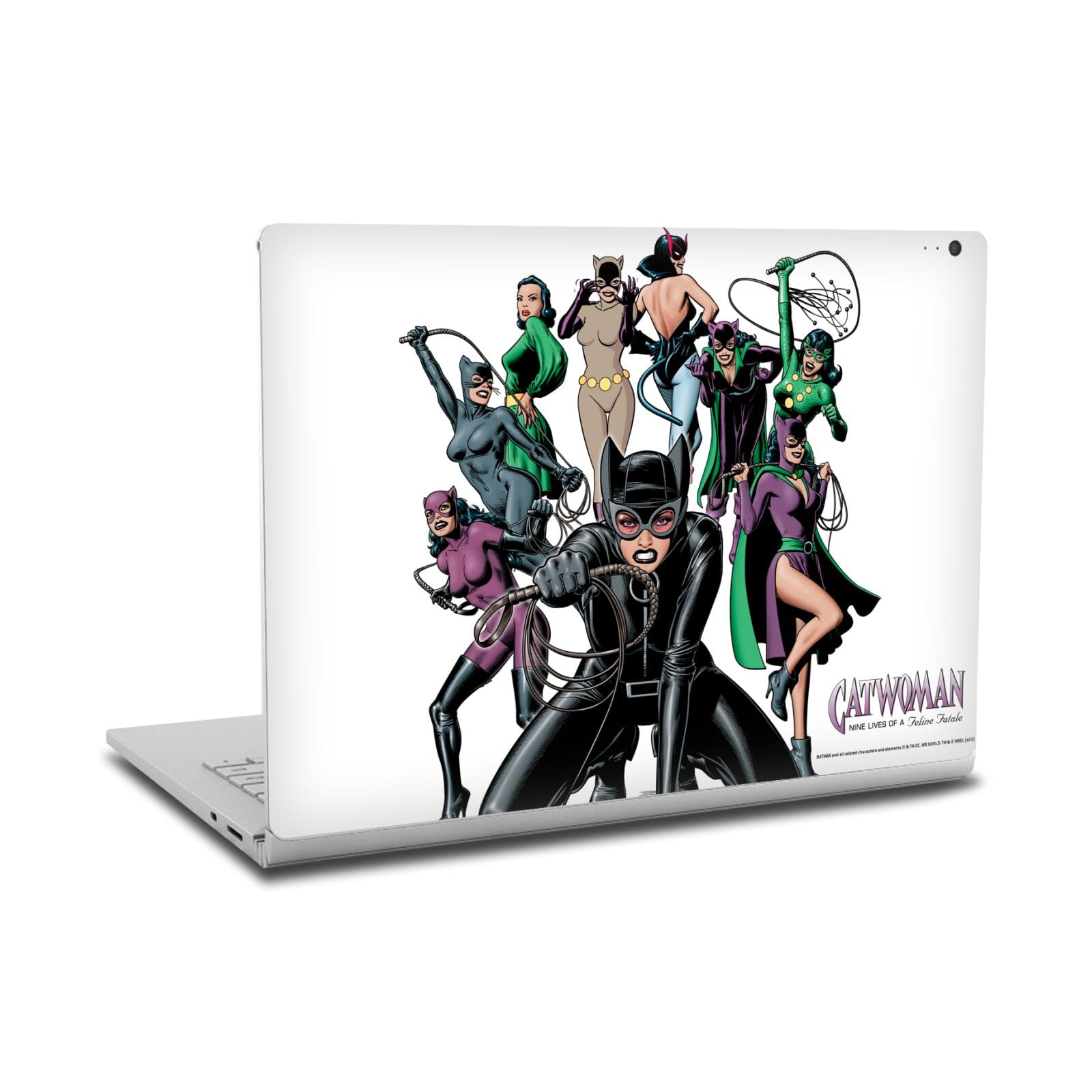 Couverture vinyle Batman pour Surface Book 2 au bureau et café - 7