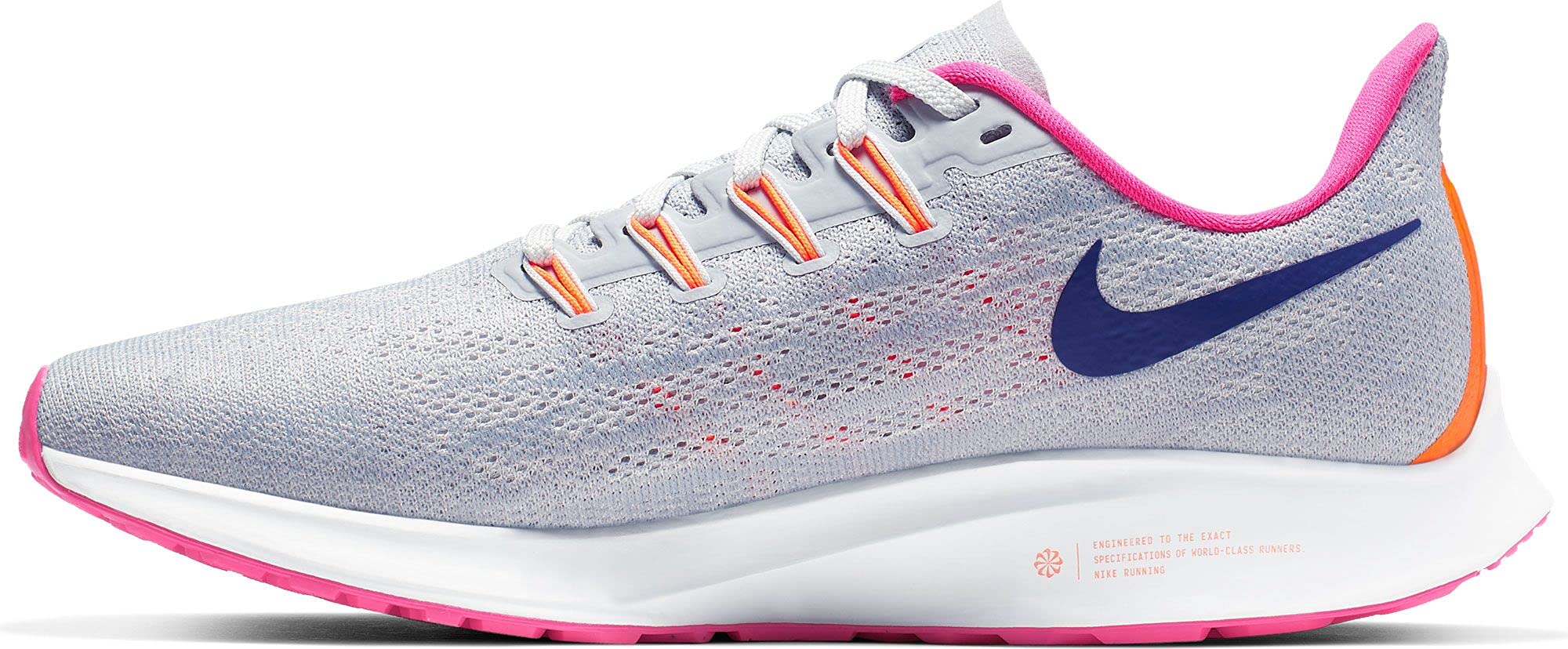 Nikewomens Air Zoom Pegasus 36 Running Shoes Wolf Grey Regency