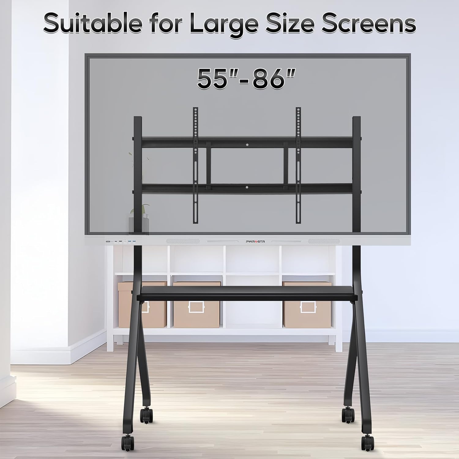 75" Interactive Whiteboard Set (Board+Wall Mount+Movable Stand)