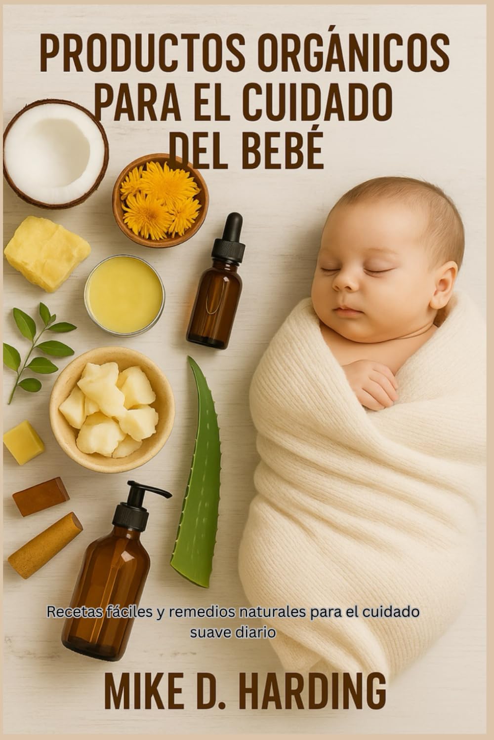 PRODUCTOS ORGÁNICOS PARA EL CUIDADO DEL BEBÉ: Recetas fáciles y remedios naturales para el cuidado suave diario