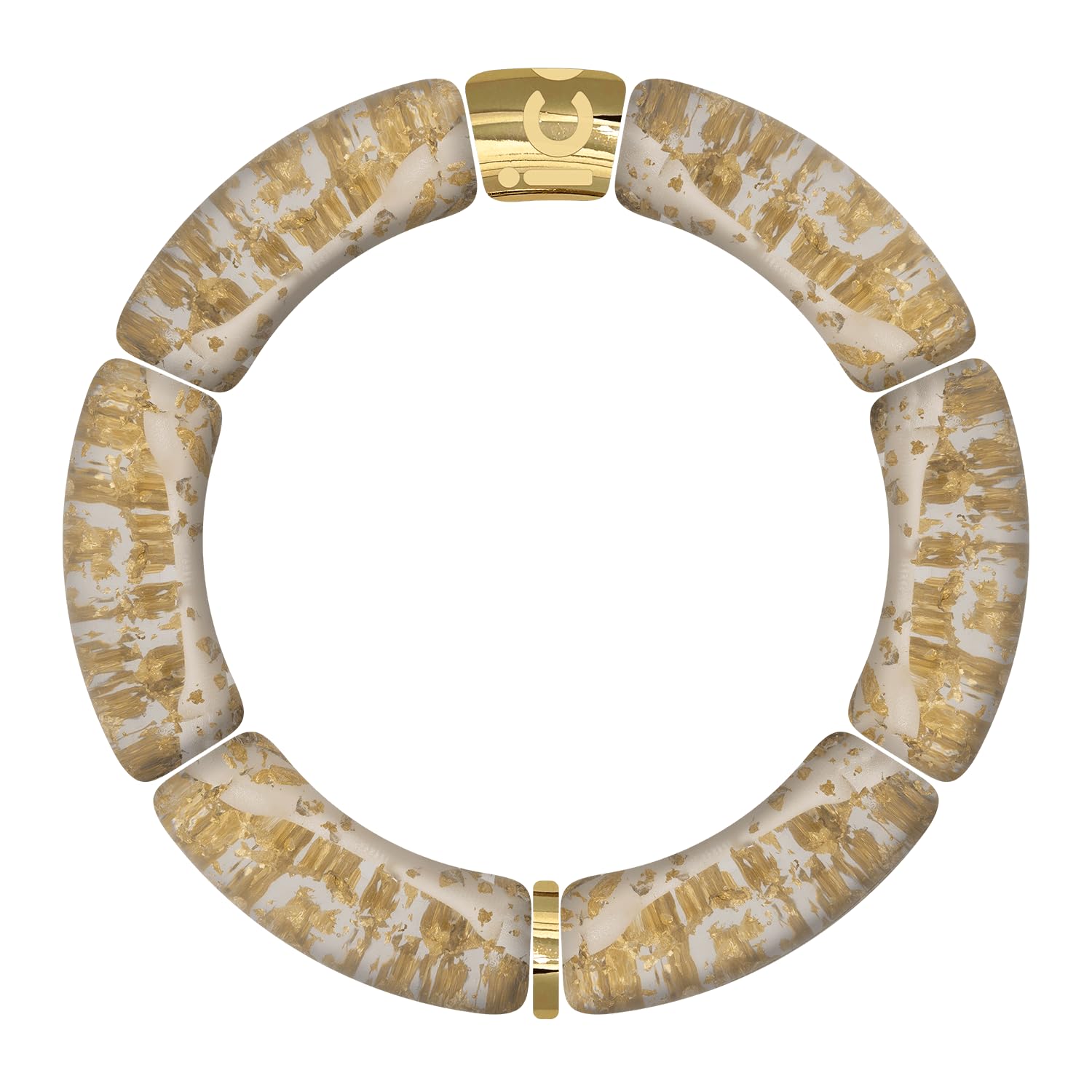 ICE Jewellery - Bella bracelet - Full glitter gold - Lady's gold glitter fashion bracelet (023563)