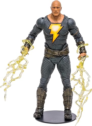 Vista 3 de McFarlane Toys DC Black ADAM Movie 7IN Figuras - ADAM negro (disfraz de él)