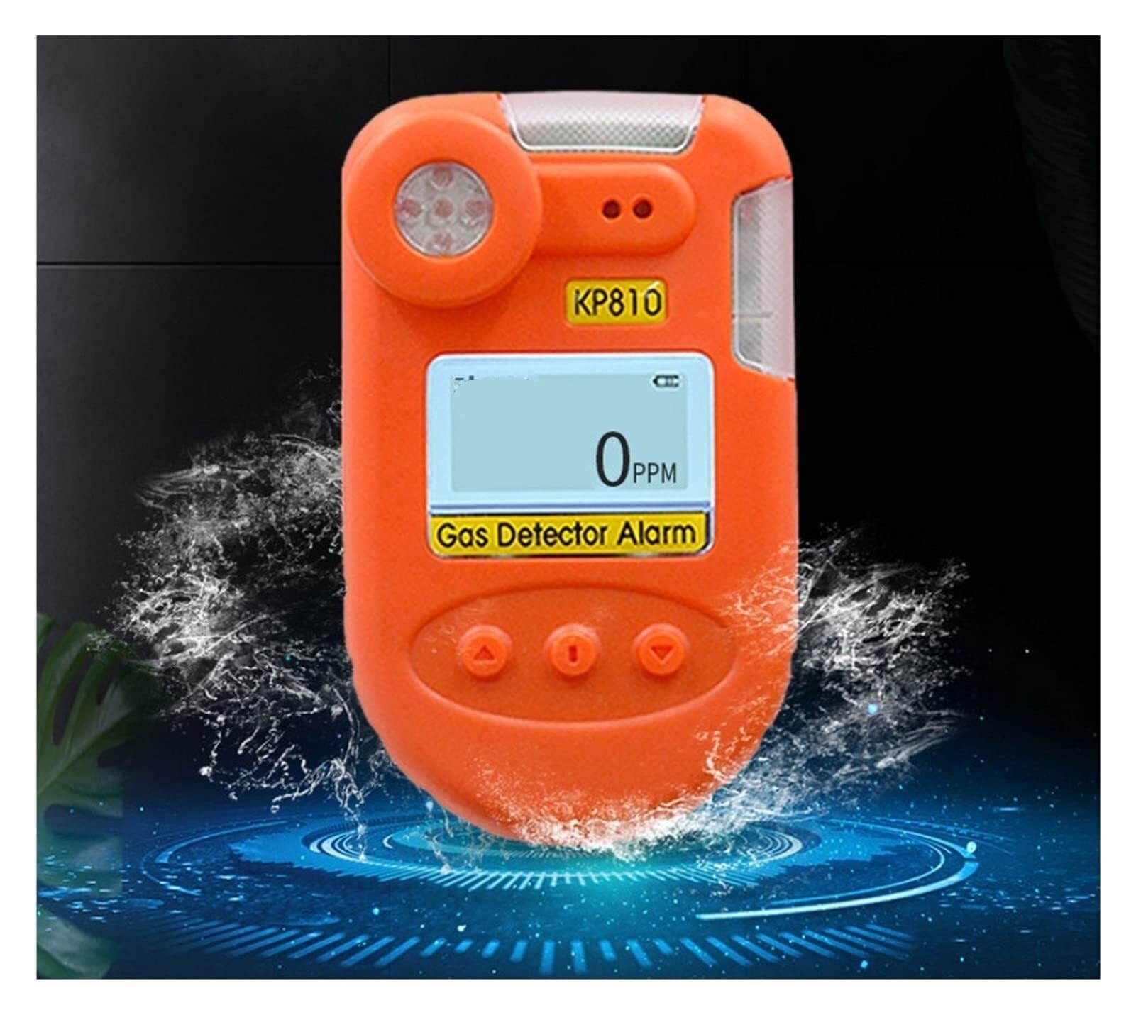 Detector de Gas Natural, Calidad del Aire Combustible De La Alarma Concentración Detector Gas Tóxico Y Nocivo Portátil(Combustible)