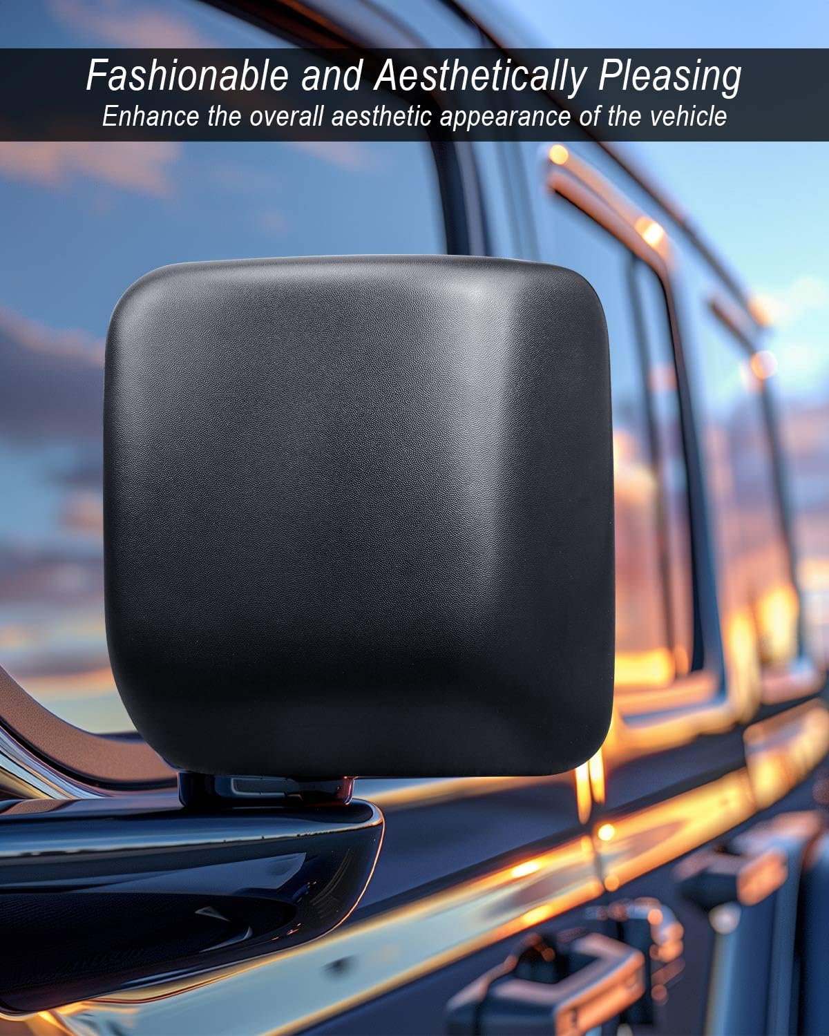 Amazon.com: Left Mirror Cover Cap Trim Fit for Jeep Wrangler JL