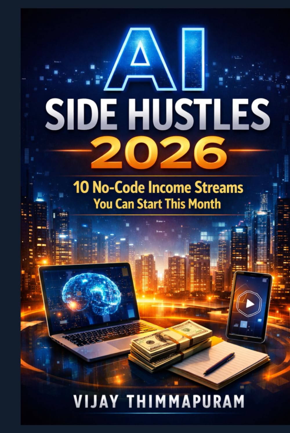 AI Side Hustles 2026: 10 No-Code Income Streams You Can Start This Month (AI Income & Business Blueprint Series)