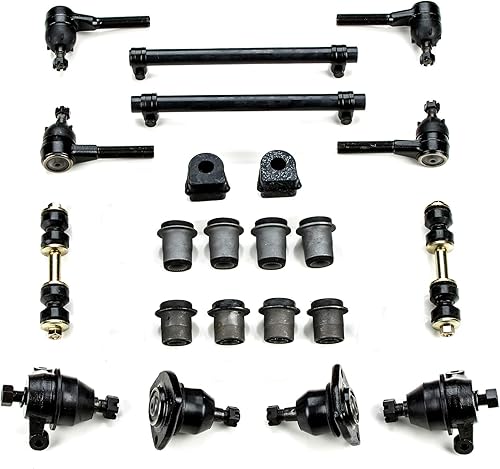 A-Resto-Parts - Kit de reconstrucción de suspensión frontal compatible con Corvette 1964-1974, piezas de repuesto de especificaciones OEM, kit de 16