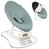Vista 11 de UKJE Liner Baby Rocker Cover - Compatible con 4moms MamaRoo 4 Old Model Before 2022 - Funda para columpio para bebé, cubierta de gorila - Funda