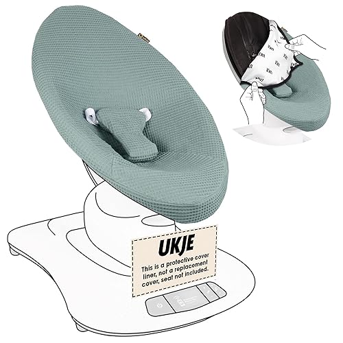Miniatura 11 de UKJE Liner Baby Rocker Cover - Compatible con 4moms MamaRoo 4 Old Model Before 2022 - Funda para columpio para bebé, cubierta de gorila - Funda