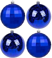 Vista 68 de XmasExp - Juego de 24 adornos de Navidad inastillables, bolas de árbol de Navidad, decoraciones para bolas de árbol de Navidad, 40 mm/1.57