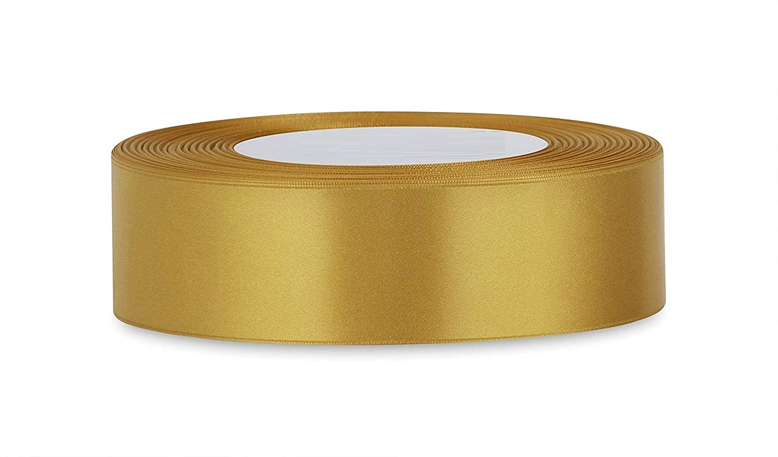 Double Sided Satin Ribbon Size 25mm x 10 Meters, Perfect for Gifts Wrap Sew Party, Decorations Events Dress Wedding Christmas Crafts, Bows Car, DIY, Bouquets, Cake More (Black) — view 94