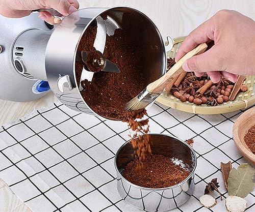 Miniatura 7 de Moongiantgo Molinillo eléctrico de grano de 17.64 oz, molinillo eléctrico de alta velocidad para especias, molino de harina, pulverizador seco de