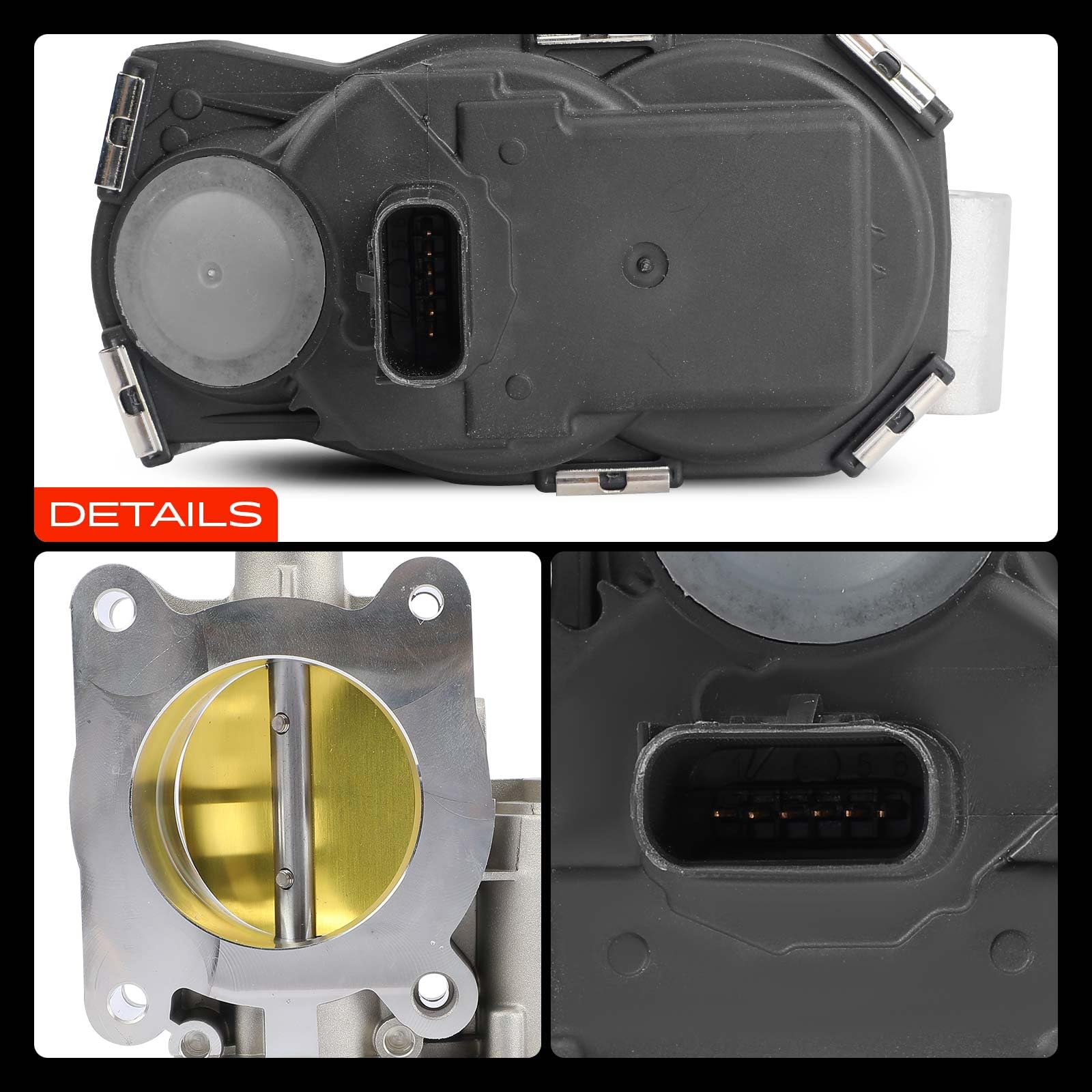 Frankberg Drosselklappe Drosselklappenstutzen Benzin Kompatibel mit Insignia A G09 2.0L 2008-2017 Insignia A Country Tourer G09 2.0L 2013-2017 Replace# 12639457