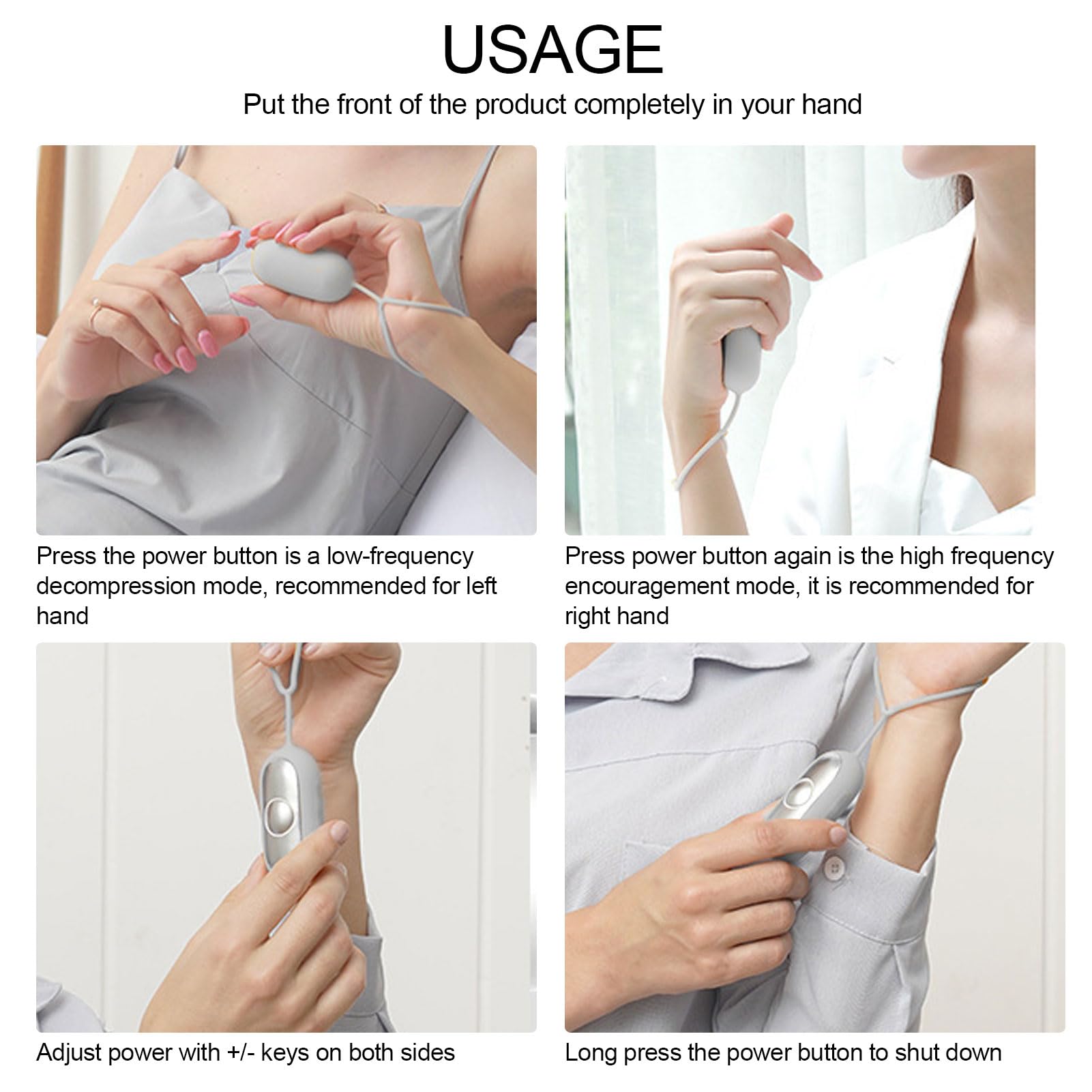 Appareil d'aide au sommeil, transport calme pour adultes, soulagement de l'anxiété, solution d'insomnie à micro-courants rechargeable par USB, aide au sommeil portable pour améliorer le sommeil